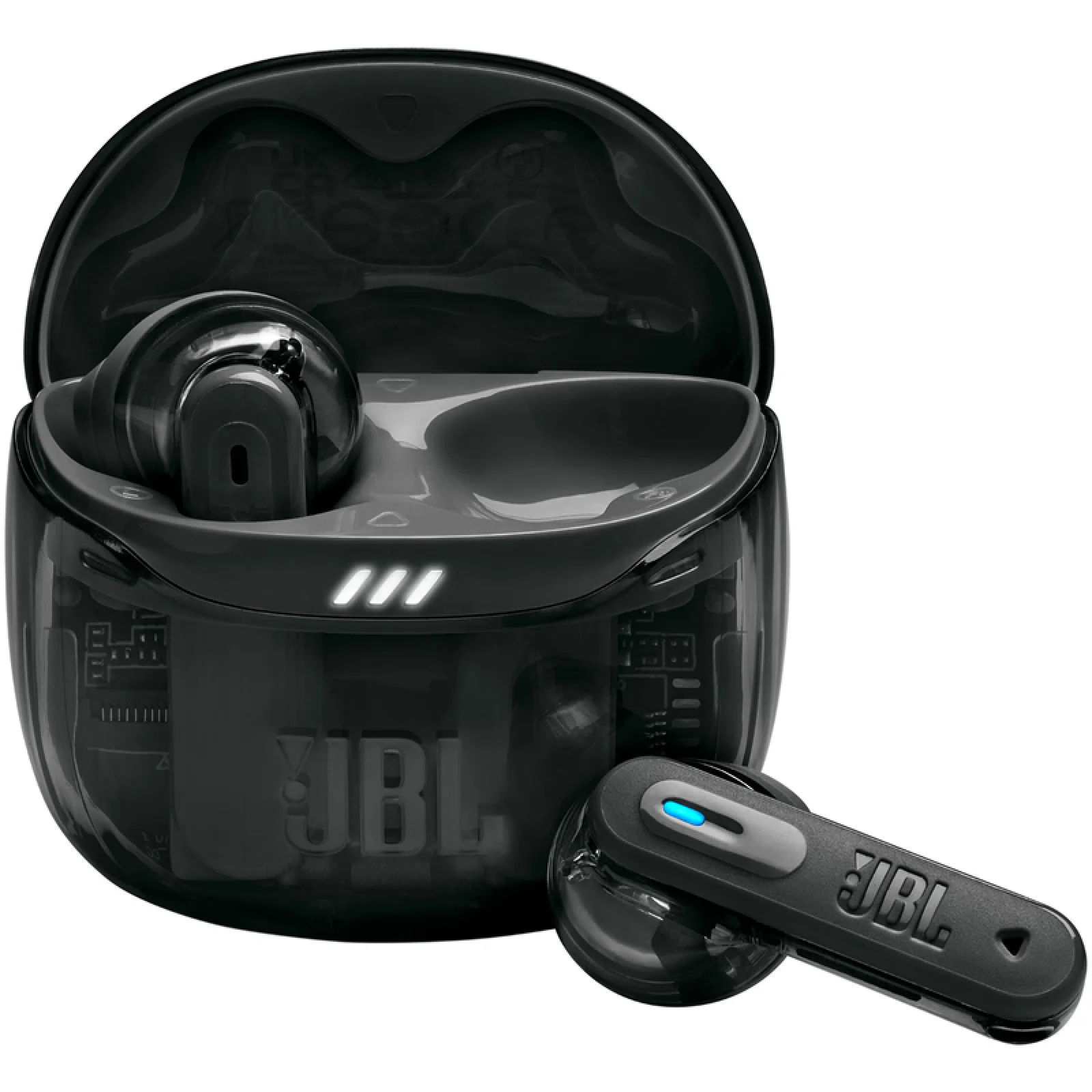 Навушники JBL Tune Flex 2 Ghost Black (JBLTFLEX2GBLK) UA