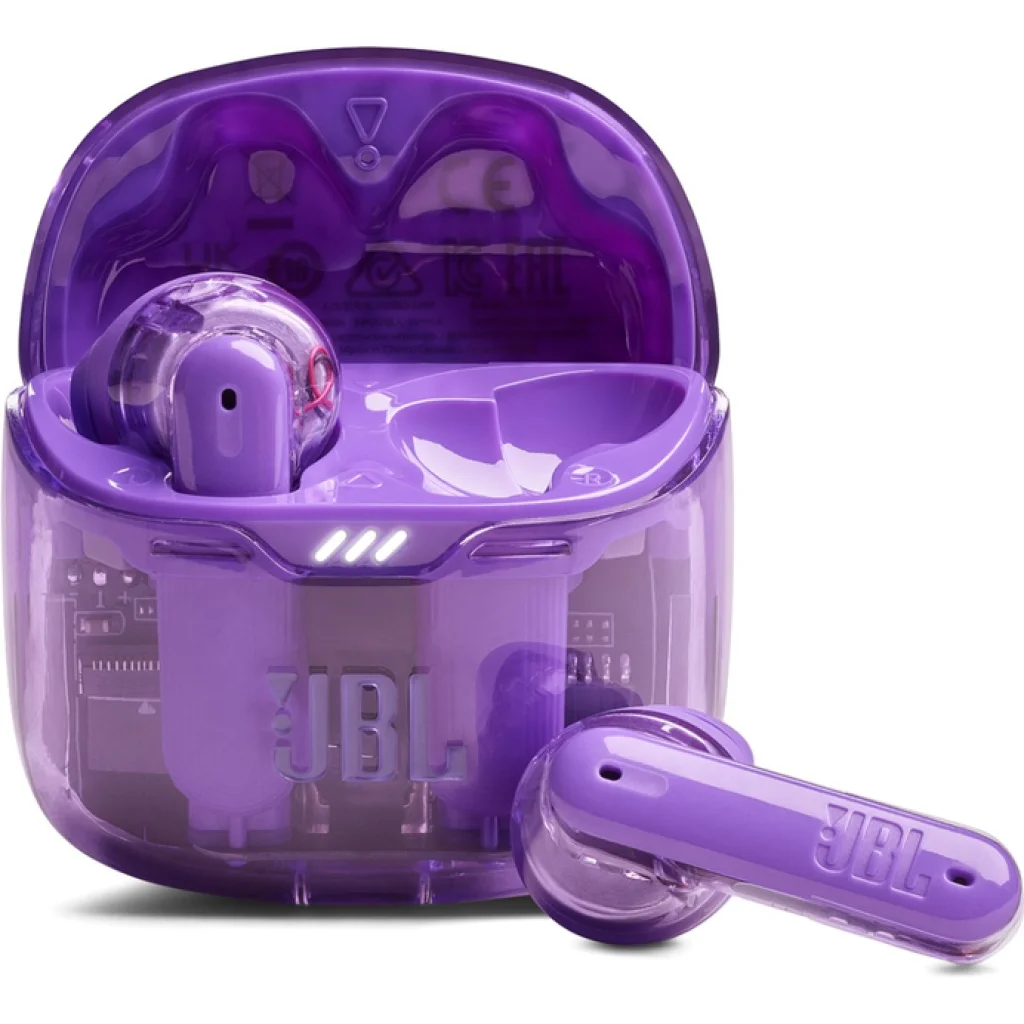 Навушники JBL Tune Flex Ghost Purple (JBLTFLEXGPUR) UA
