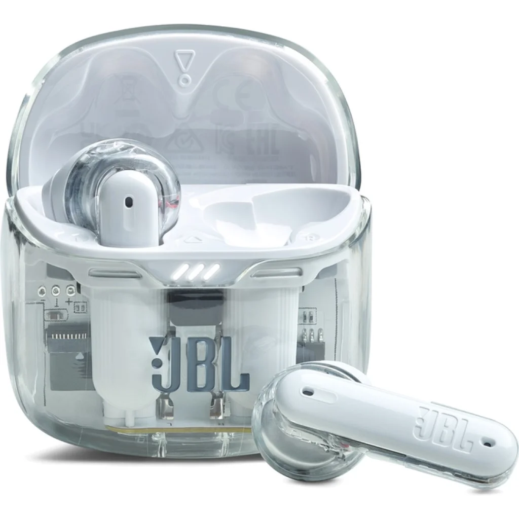 Навушники JBL Tune Flex Ghost White (JBLTFLEXGWHT)