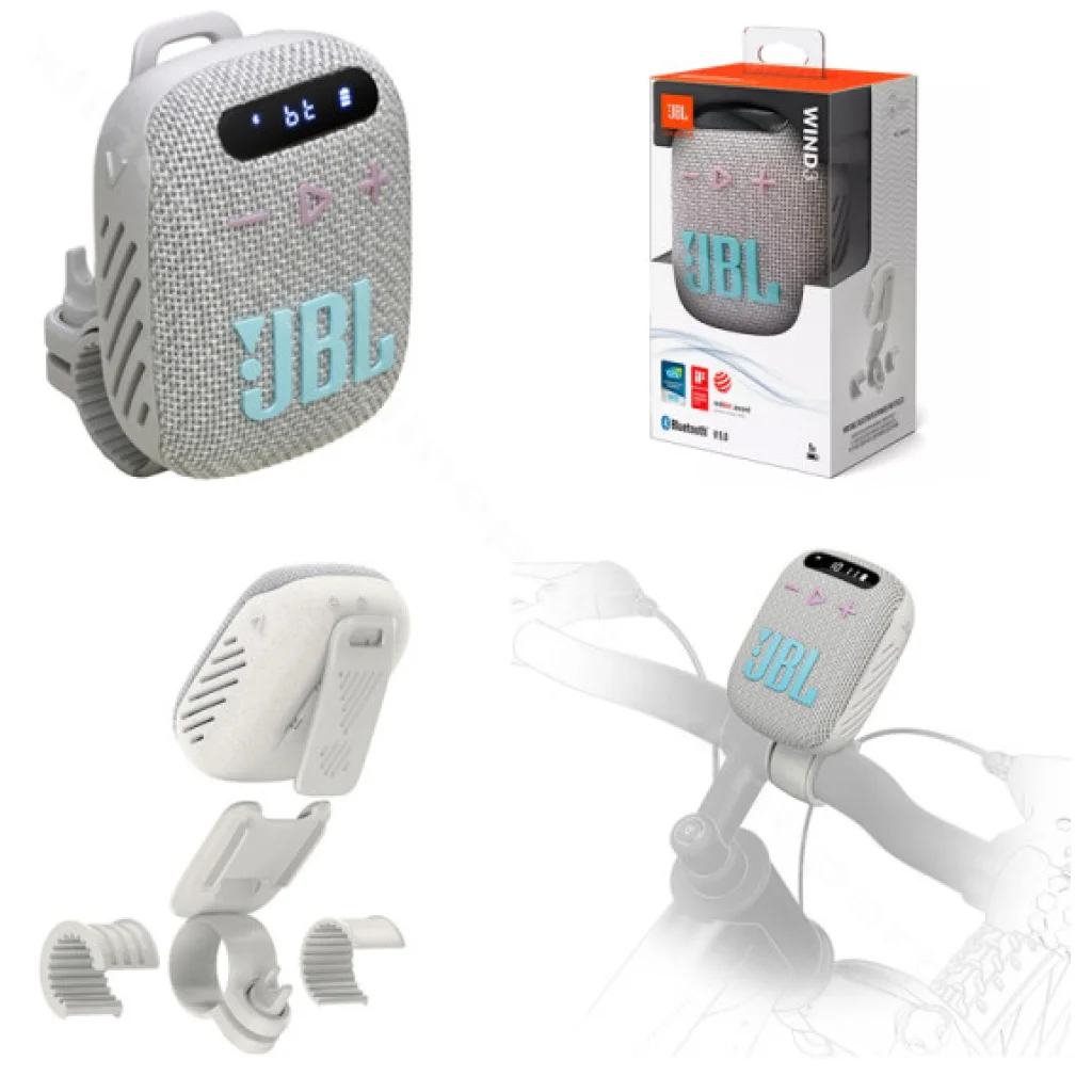Портативна колонка JBL Wind 3 Grey (JBLWIND3GRY)