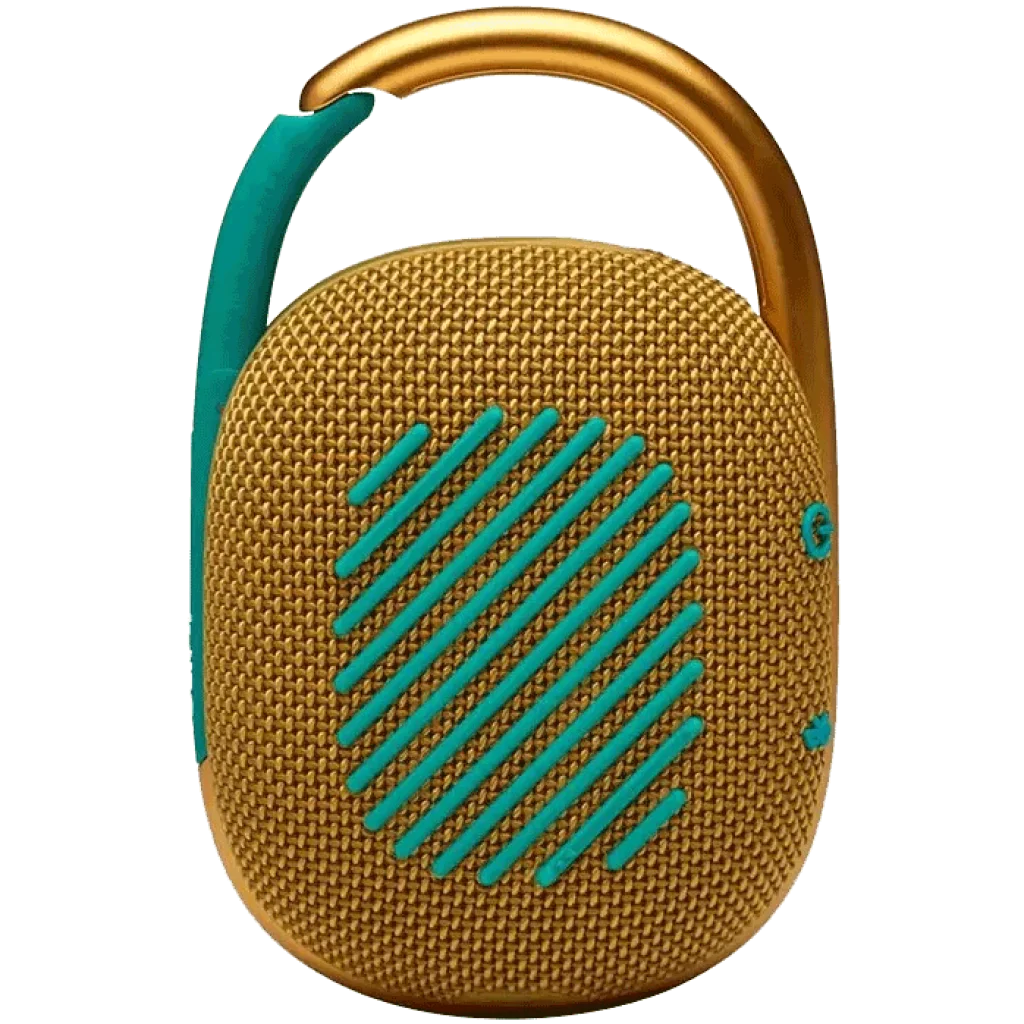 Портативна колонка JBL Clip 4 Yellow (JBLCLIP4YEL)