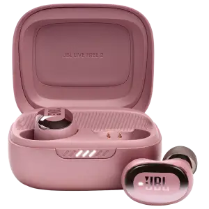Колір: Рожевий - Навушники JBL Live Free 2 Rose (JBLLIVEFRTWSROS)