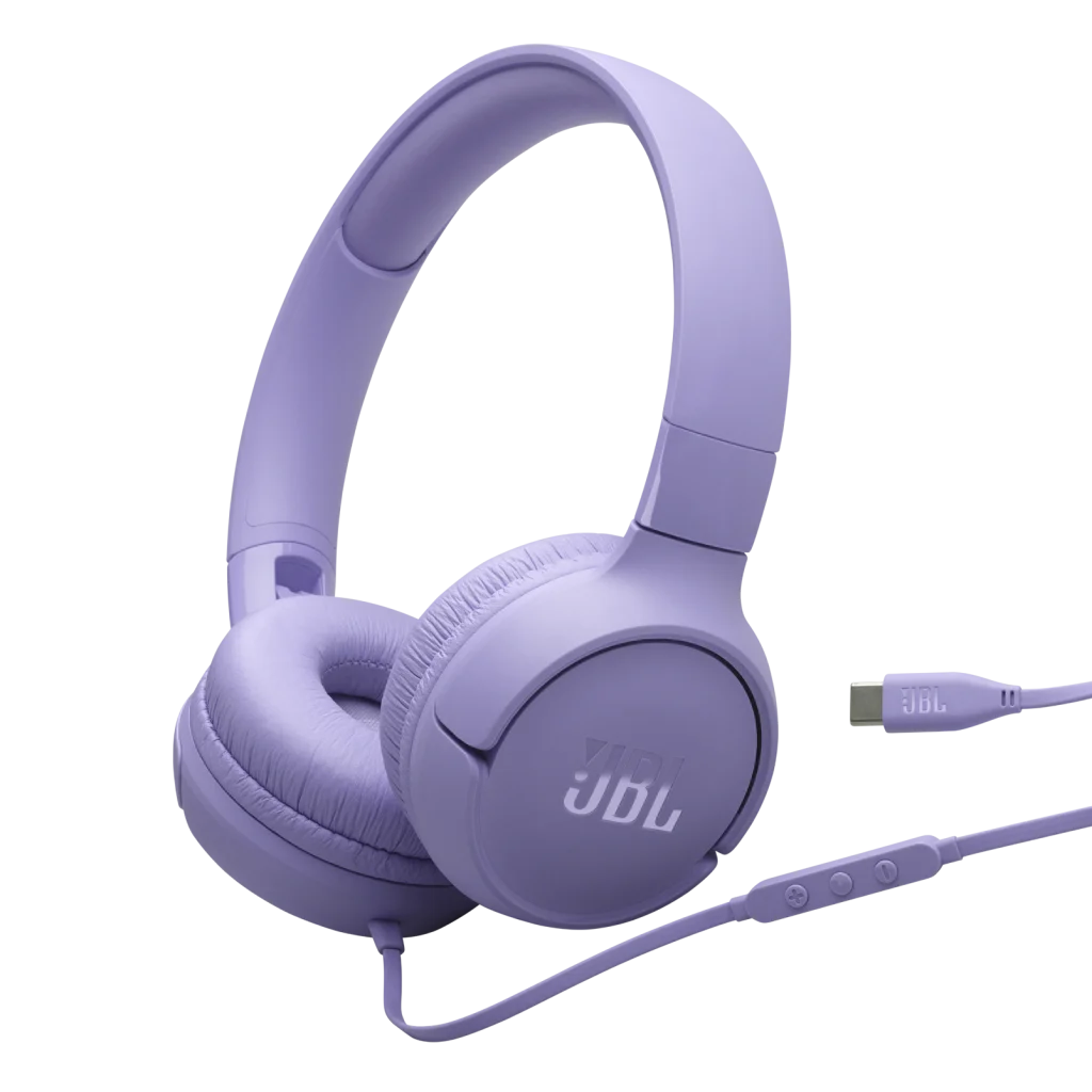 Наушники JBL Tune 520C USB-C Purple (JBLT520CPUR) UA