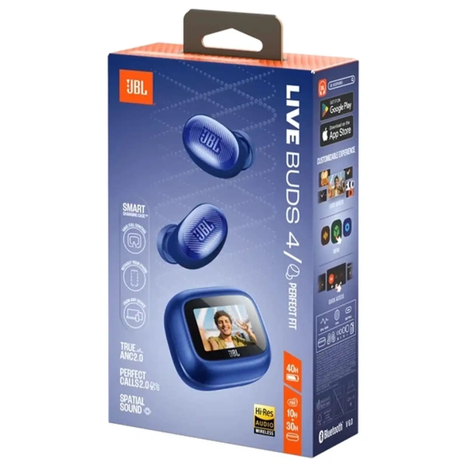 Навушники JBL Live Buds 4 Blue (JBLLIVEBUDS4BLU)
