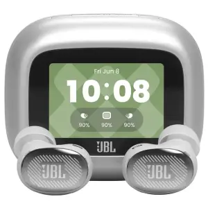Колір: Сріблястий - Навушники JBL Live Buds 4 Silver (JBLLIVEBUDS4SIL)