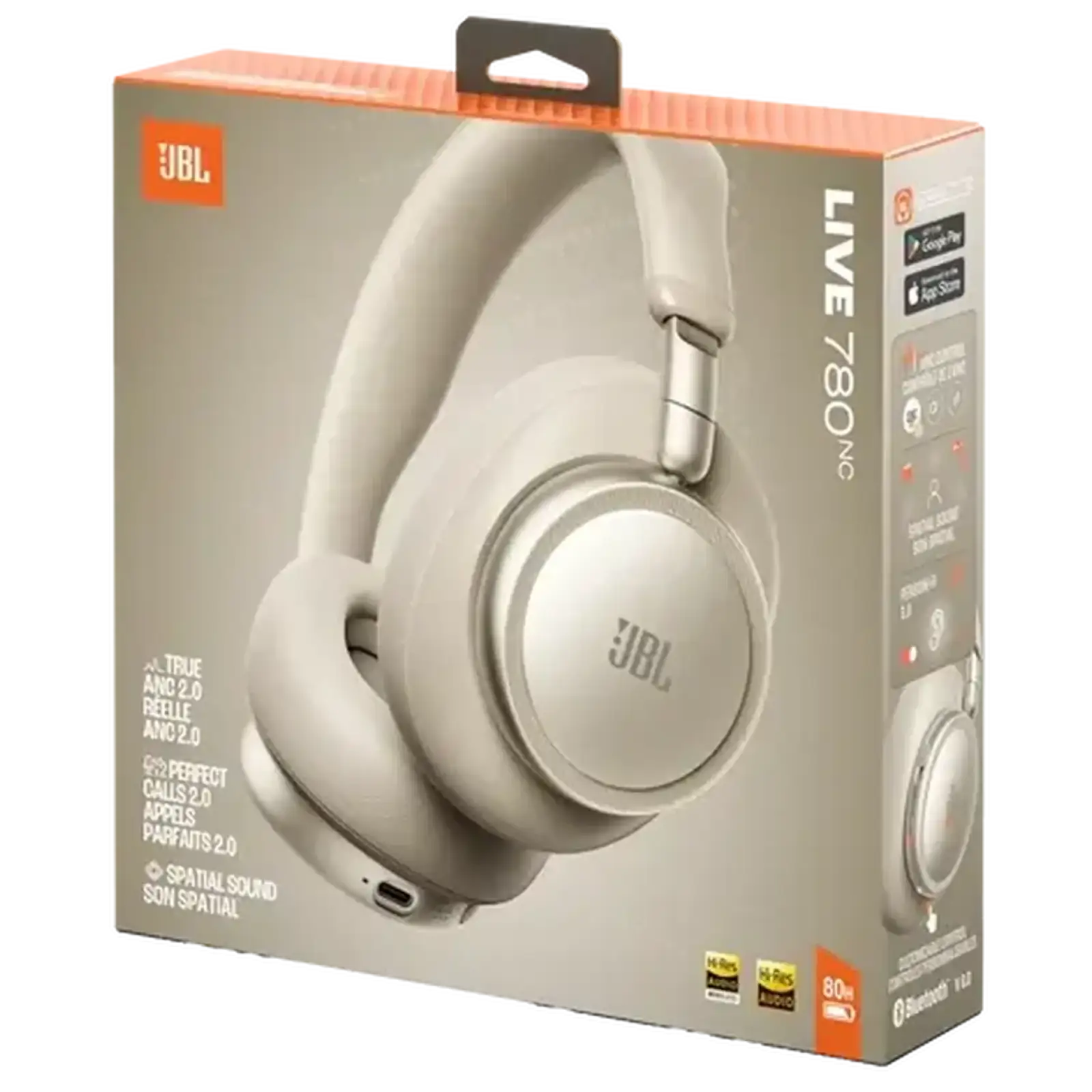 Навушники JBL Live 780NC Champagne (JBLLIVE780NCCPG) UA