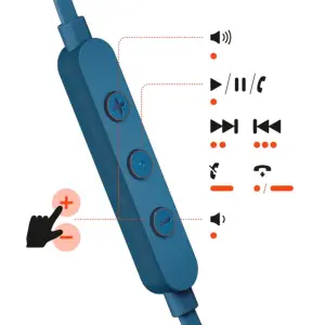 Наушники JBL Tune 305C USB Blue (JBLT305CBLU)