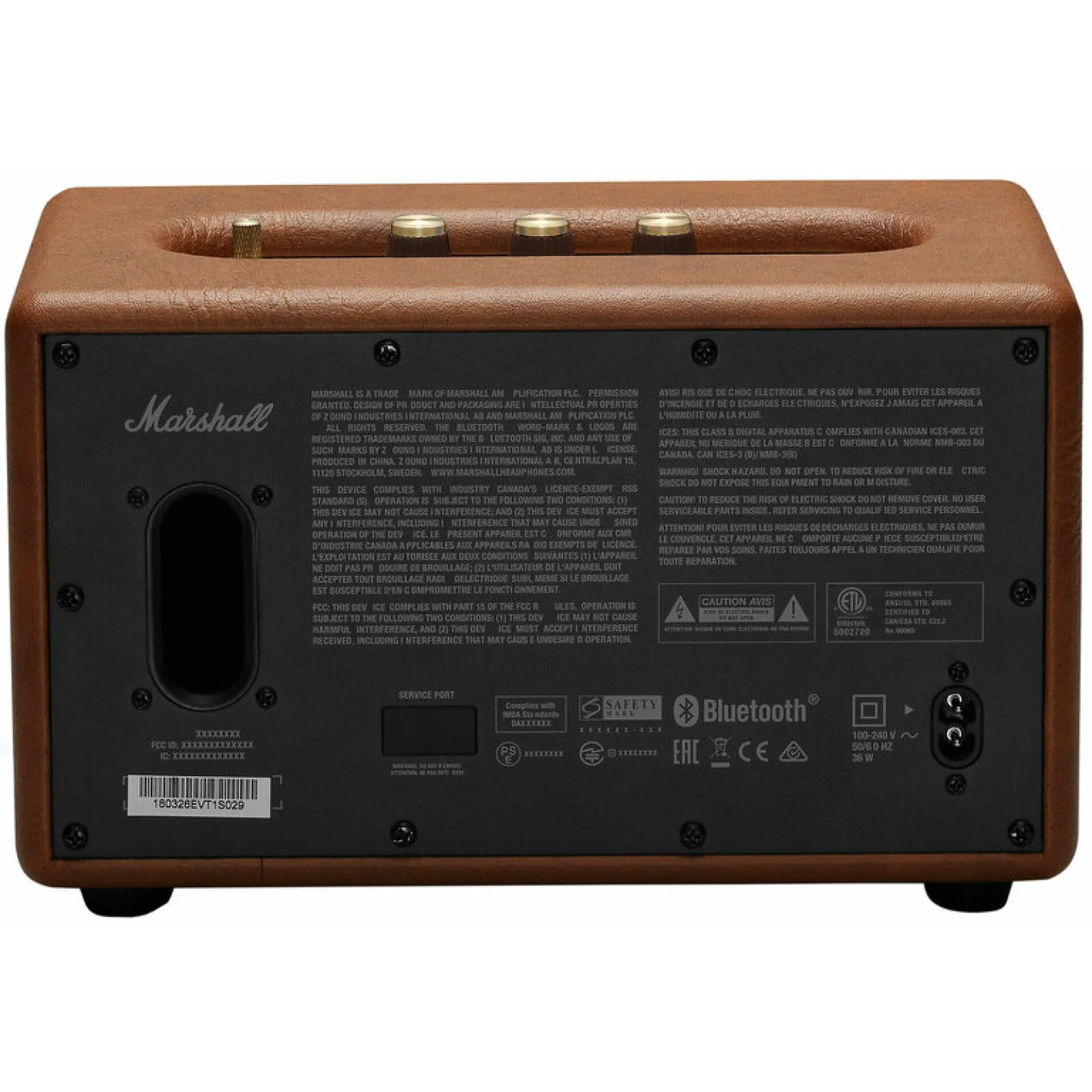 Акустическая система Marshall Acton II Bluetooth Brown (1002765)