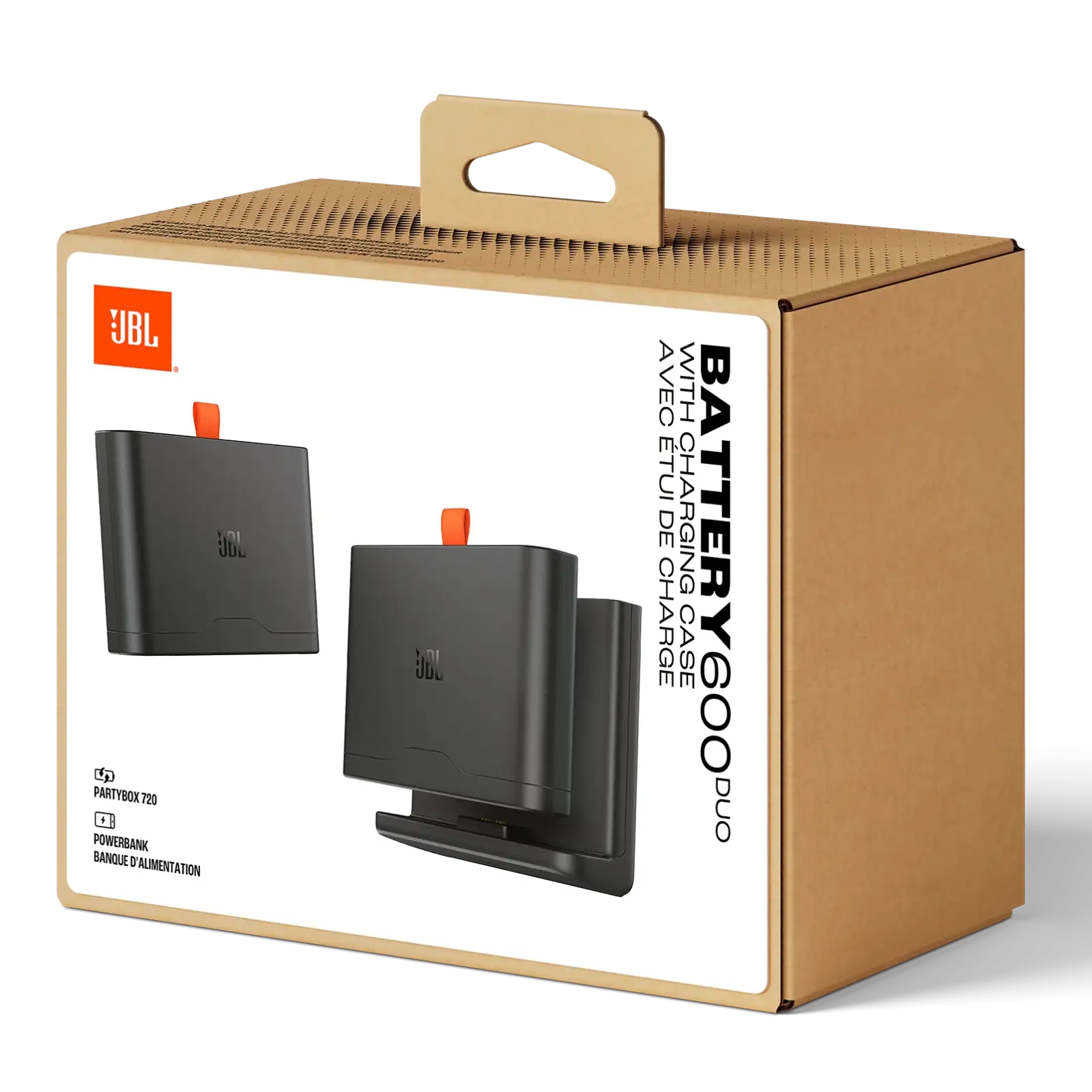Акумулятор з док-станцією JBL Battery 600 (2 одиниці) with Charging Case Black (JBLBATT600X2CHCASE)