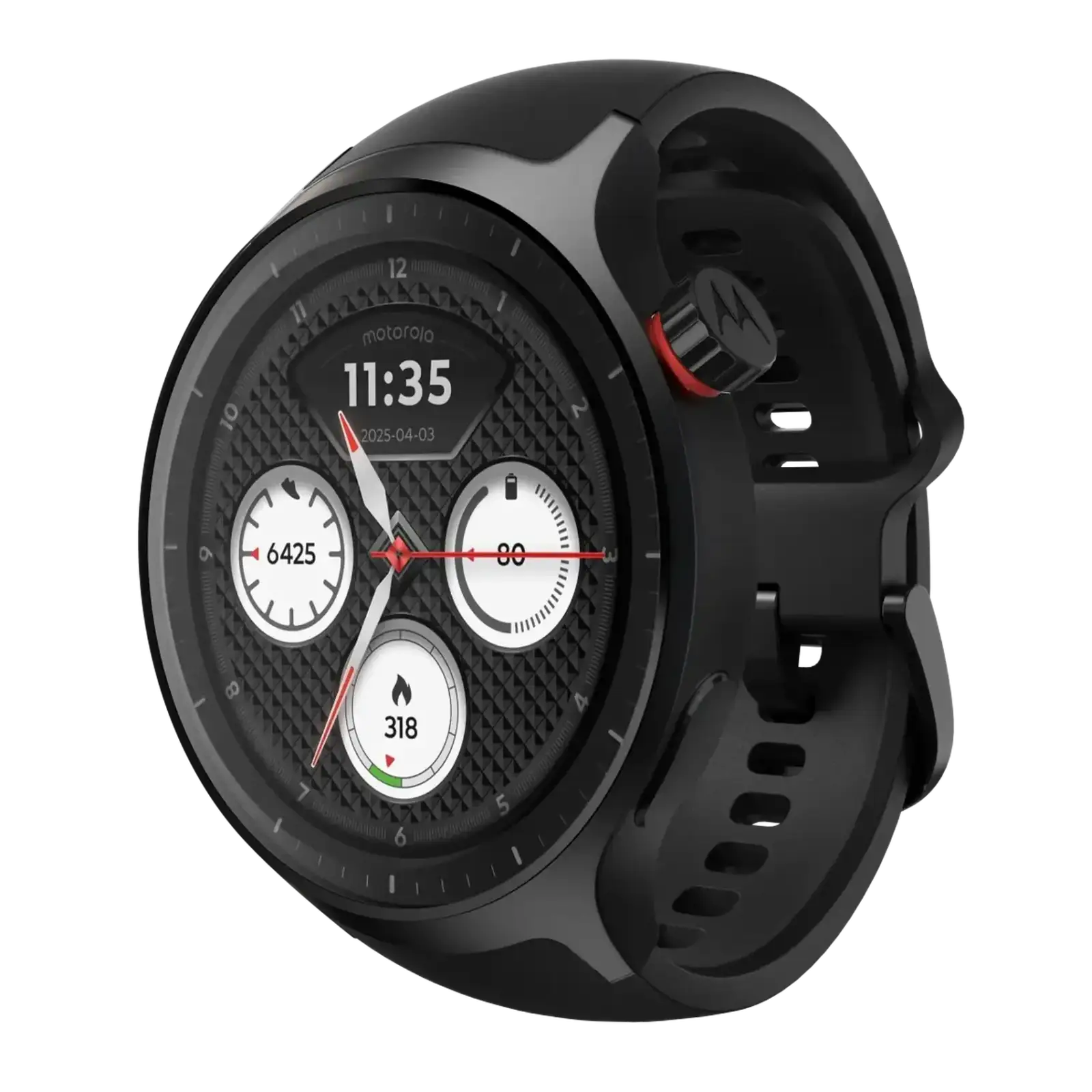 Смарт-годинник Motorola Moto Watch Volcanic Ash (PG38C08254) UA