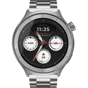 Смарт-годинник Motorola Moto Watch 2026 Stainless Steel (PG38C08264) UA