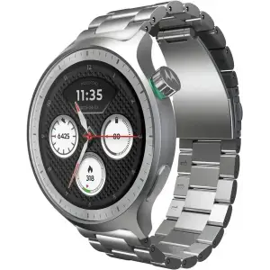 Смарт-годинник Motorola Moto Watch 2026 Stainless Steel (PG38C08264) UA