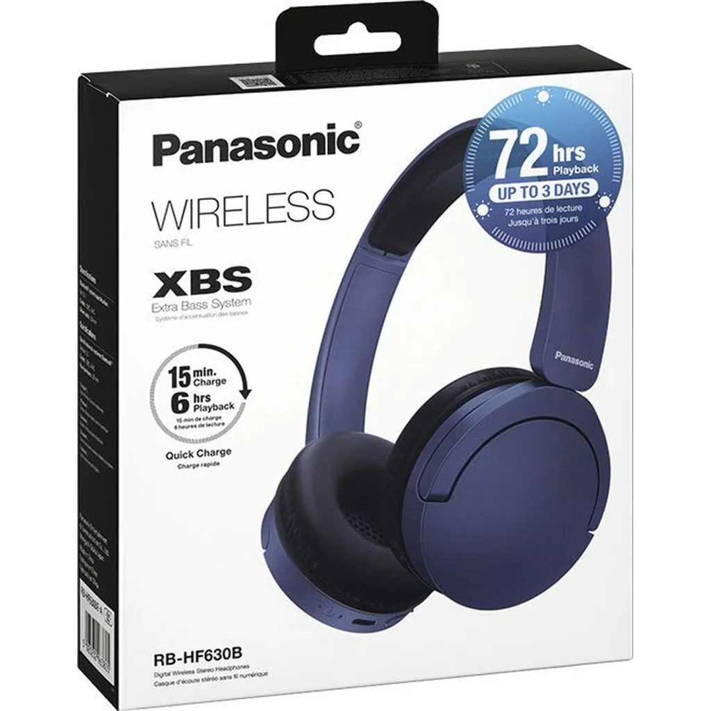 Навушники PANASONIC RB-HF630BG-A Blue UA