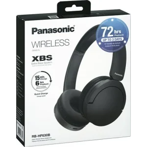 Навушники PANASONIC RB-HF630BG-K Black UA