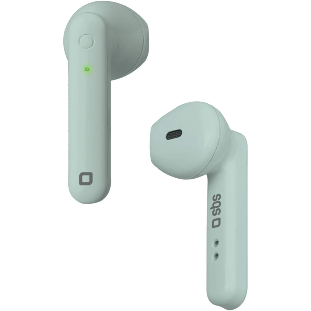 Навушники SBS Twin Buds Green (TEEARTWSHOPBTA)