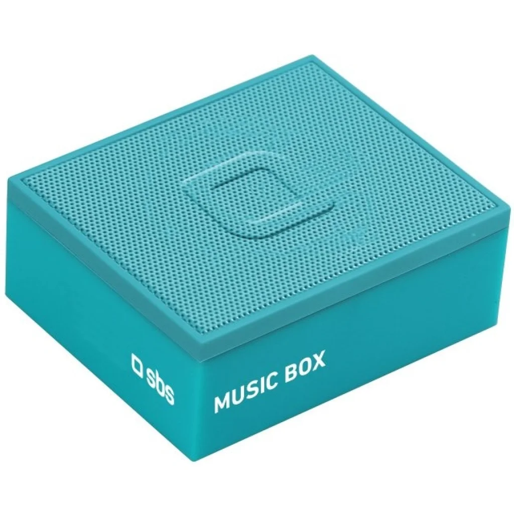 Портативная колонка SBS Music Box Blue (TTSQUARESPEAKERBTLB)