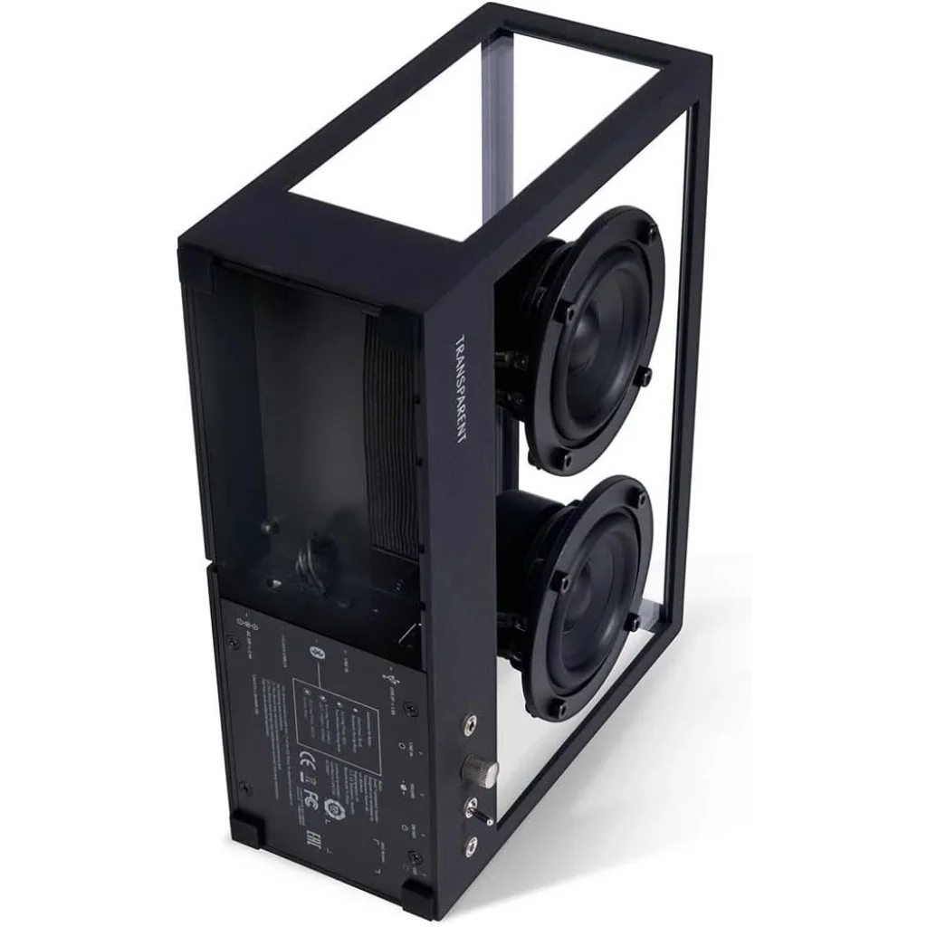 Портативна колонка Small Transparent Bluetooth Speaker Black