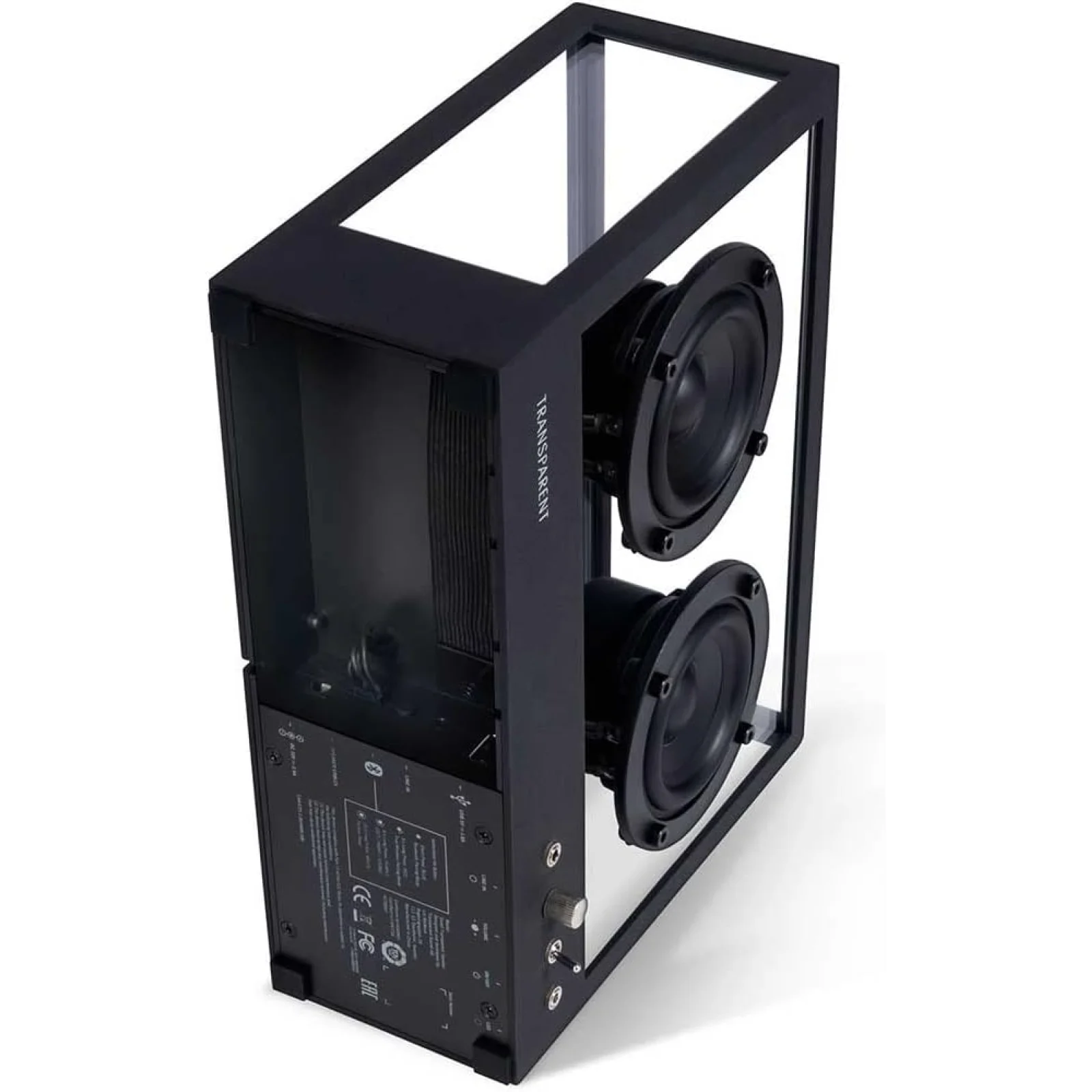 Портативная колонка Small Transparent Bluetooth Speaker Black