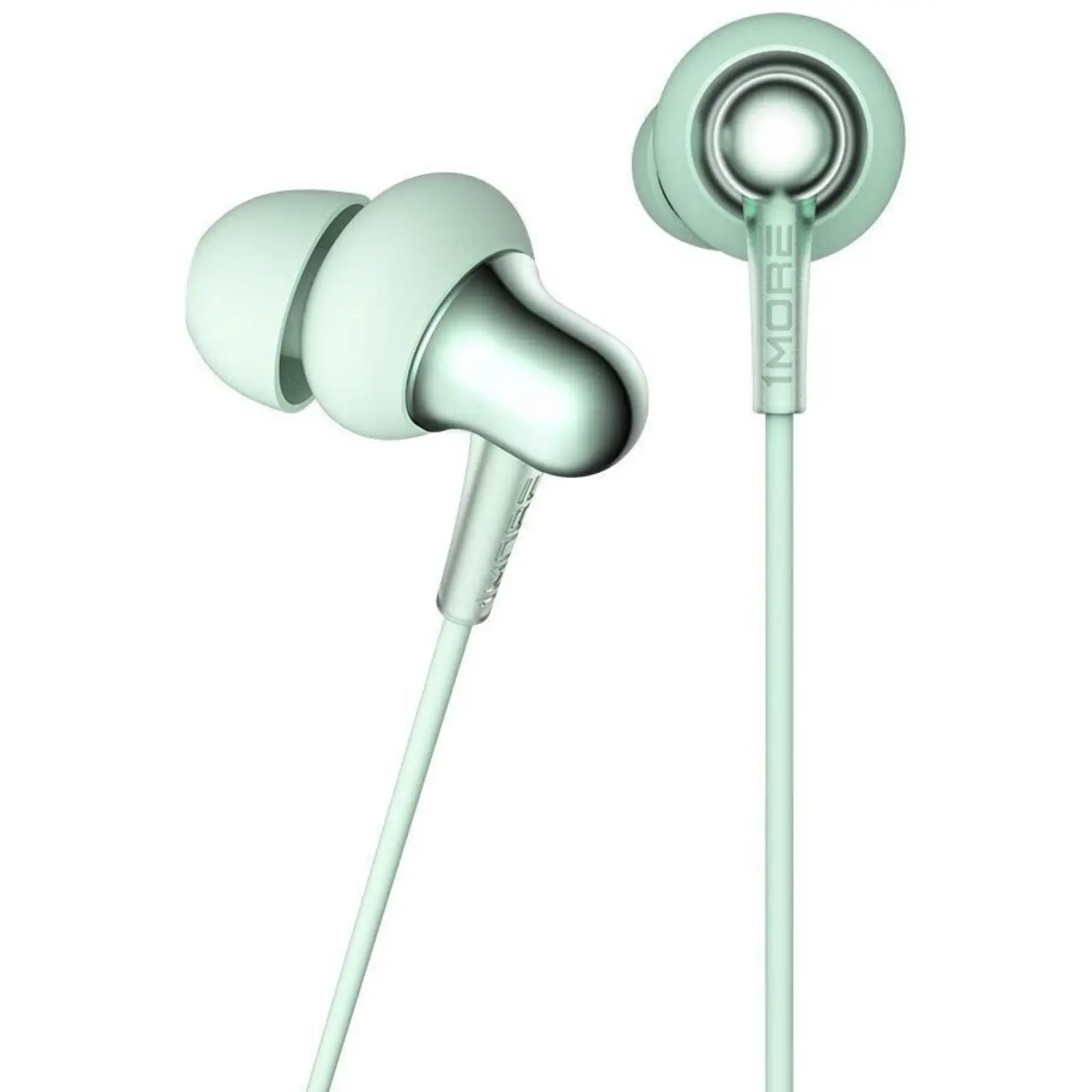 Наушники 1MORE Stylish Dual-dynamic Driver Mic Green (E1025-GREEN) UA