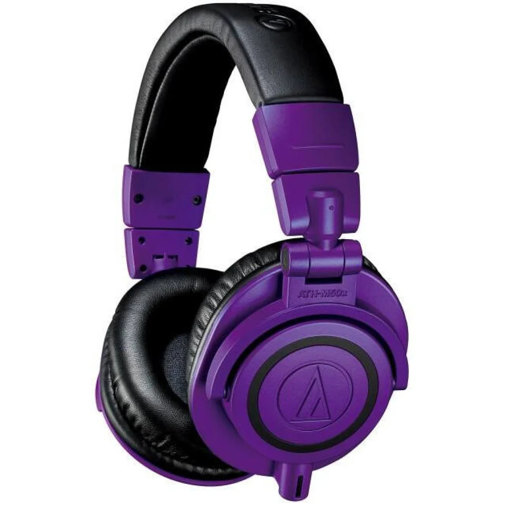 Наушники Audio-Technica ATH-M50xPB Purple Black