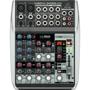 Мікшерний пульт Behringer XENYX QX1002USB