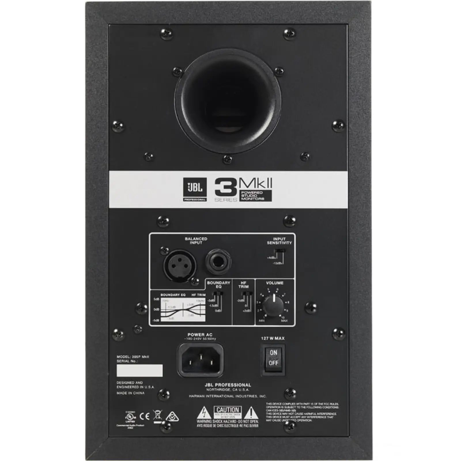 Студійний монітор JBL 305P MkII Black