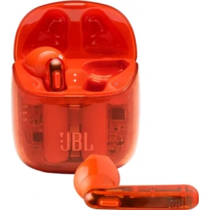 Колір: Помаранчевий - Навушники JBL Tune 225 TWS Ghost Orange (JBLT225TWSGHOSTORG) UA