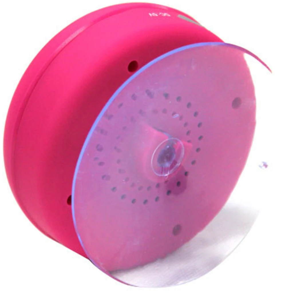 Портативная колонка Eggo Waterproof Speaker для iPhone / iPad / Android Pink