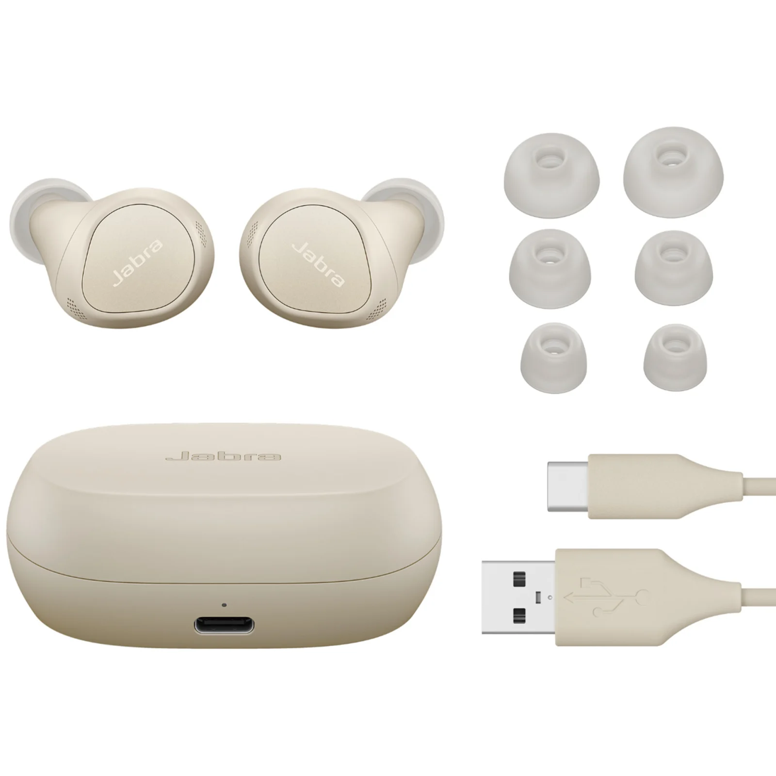 Навушники TWS Jabra Elite 7 Pro Gold Beige (100-99172705-98)