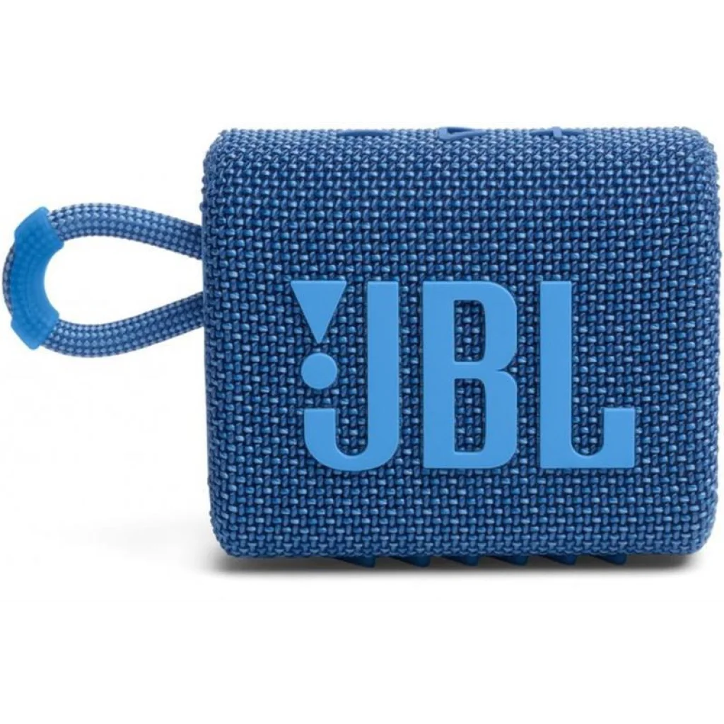 Портативна колонка JBL GO 3 Eco Blue (JBLGO3ECOBLU)