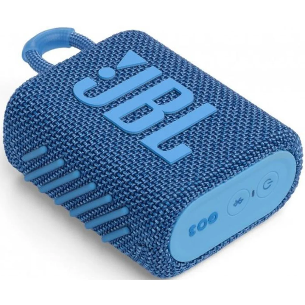 Портативна колонка JBL GO 3 Eco Blue (JBLGO3ECOBLU)