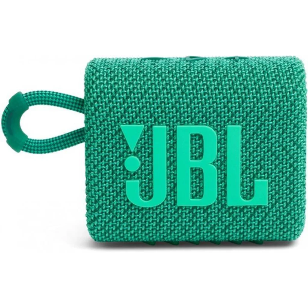 Портативна колонка JBL GO 3 Eco Green (JBLGO3ECOGRN) UA