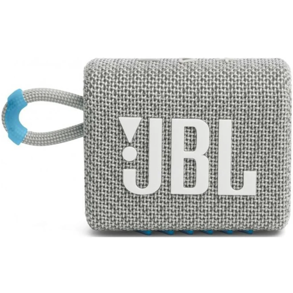 Портативна колонка JBL GO 3 Eco White (JBLGO3ECOWHT)