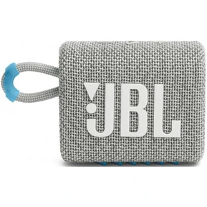 Колір: Білий - Портативна колонка JBL GO 3 Eco White (JBLGO3ECOWHT)