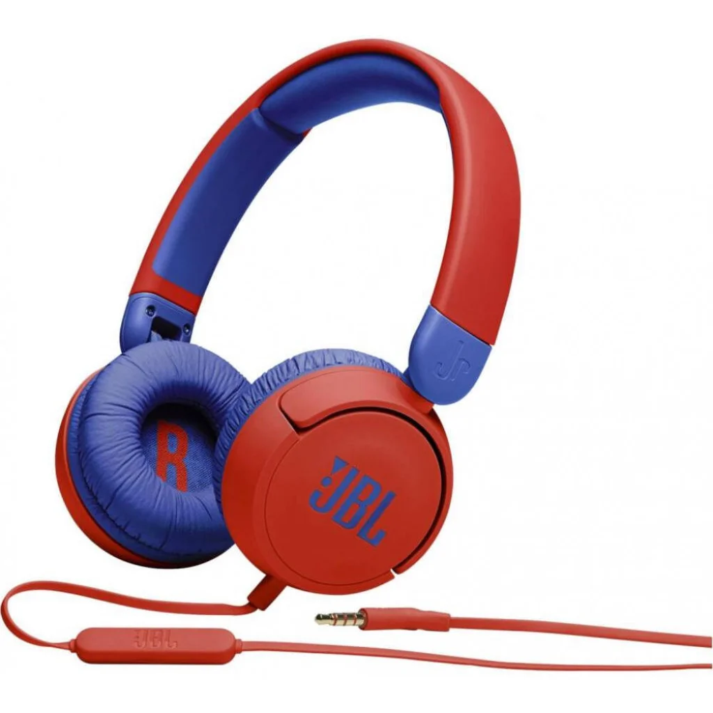 Навушники для дітей JBL JR310 Red (JBLJR310RED) UA