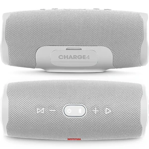 Портативна колонка JBL Charge 4 Waterproof Steel White