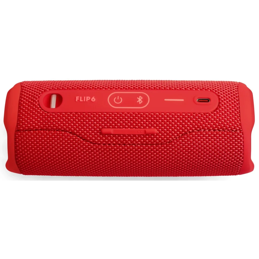 Портативная колонка JBL Flip 6 Red (JBLFLIP6RED) UA