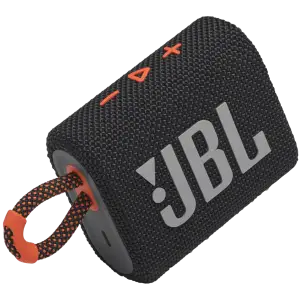 Колір: Чорний - Портативна колонка JBL GO 3 Black-Orange (JBLGO3BLKO)