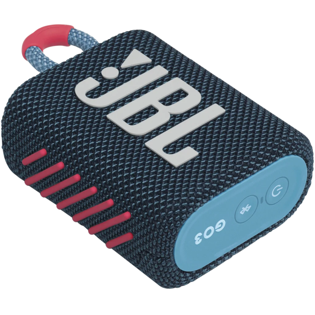 Портативна колонка JBL GO 3 Blue Coral (JBLGO3BLUP)UA
