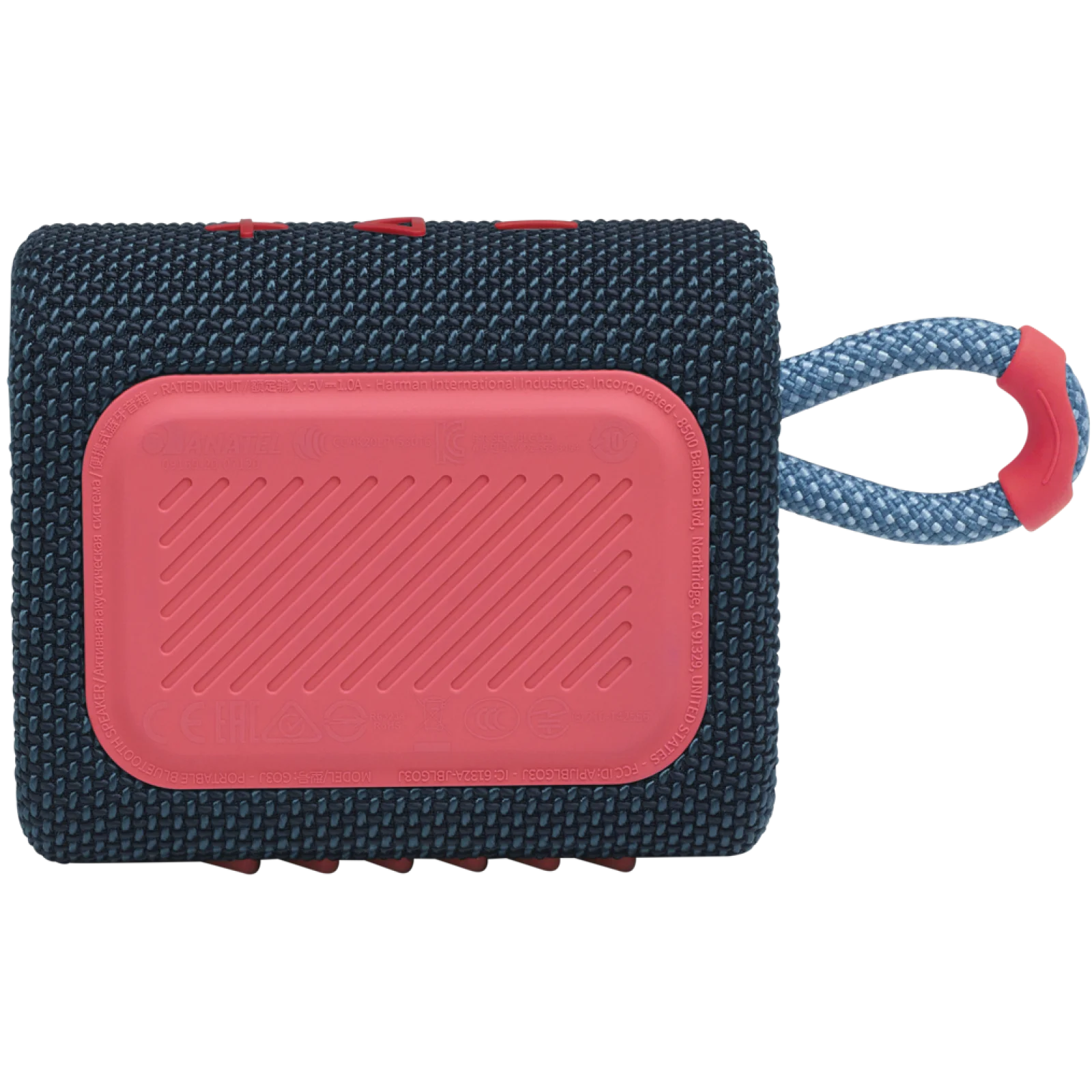 Портативна колонка JBL GO 3 Blue Coral (JBLGO3BLUP)UA