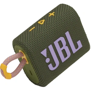 Колір: Зелений - Портативна колонка JBL GO 3 Green (JBLGO3GRN)