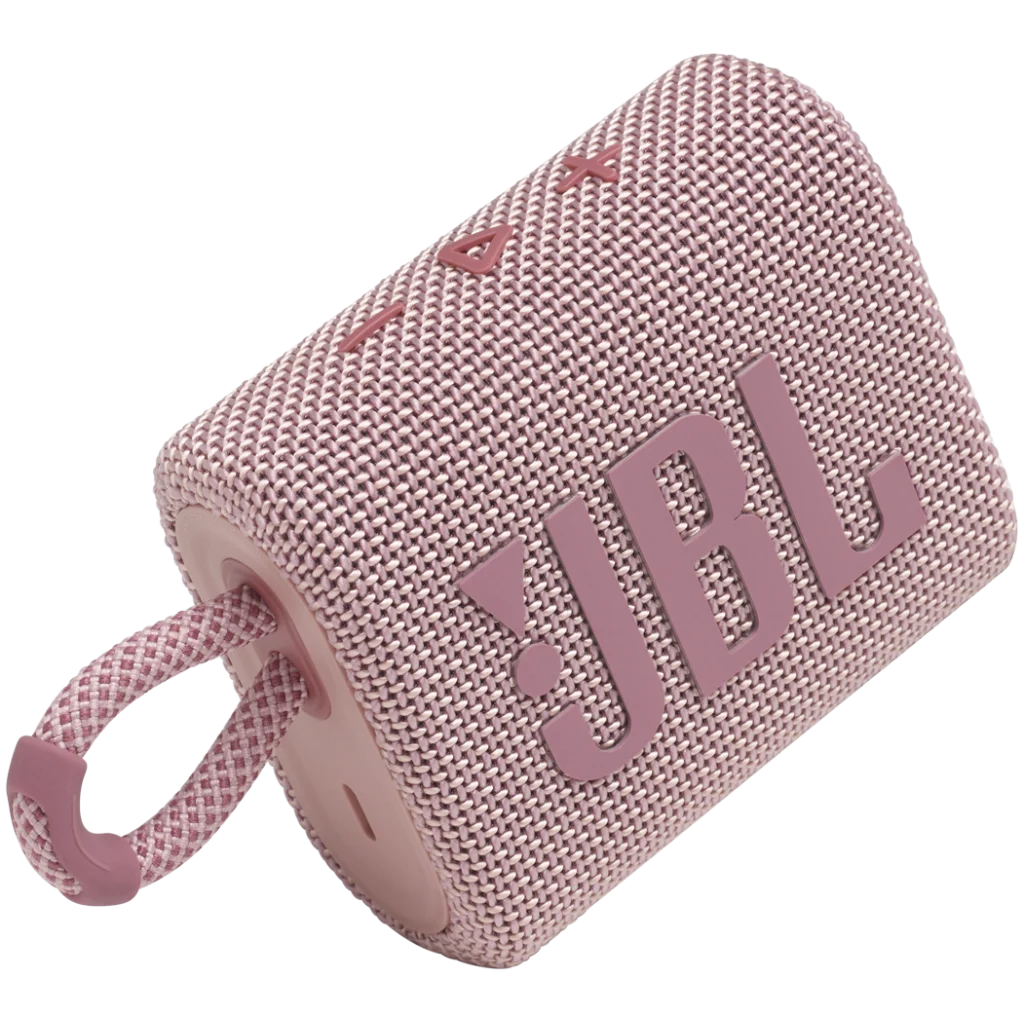 Портативная колонка JBL GO 3 Pink (JBLGO3PINK)