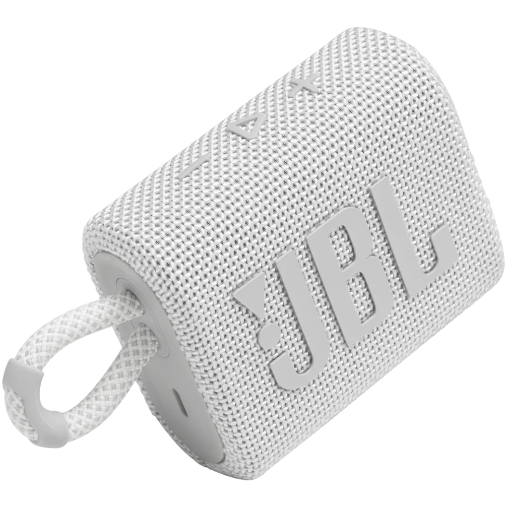 Портативна колонка JBL GO 3 White (JBLGO3WHT)