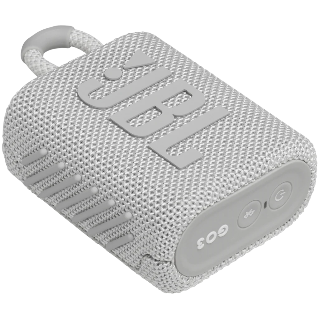 Портативна колонка JBL GO 3 White (JBLGO3WHT)