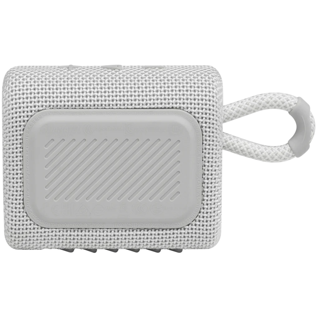Портативна колонка JBL GO 3 White (JBLGO3WHT)