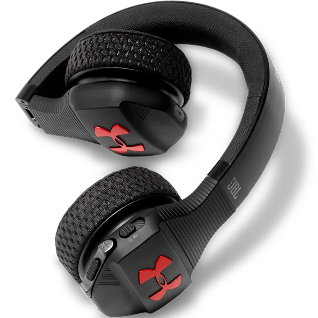 Наушники JBL Under Armour Sport Wireless Train Black Red (UAONEARBTBKR) UA