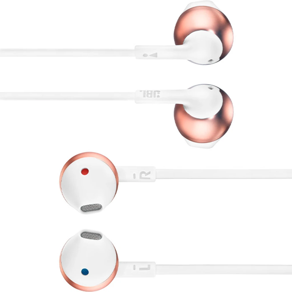 Наушники JBL T205 Rose Gold (JBLT205RGD)