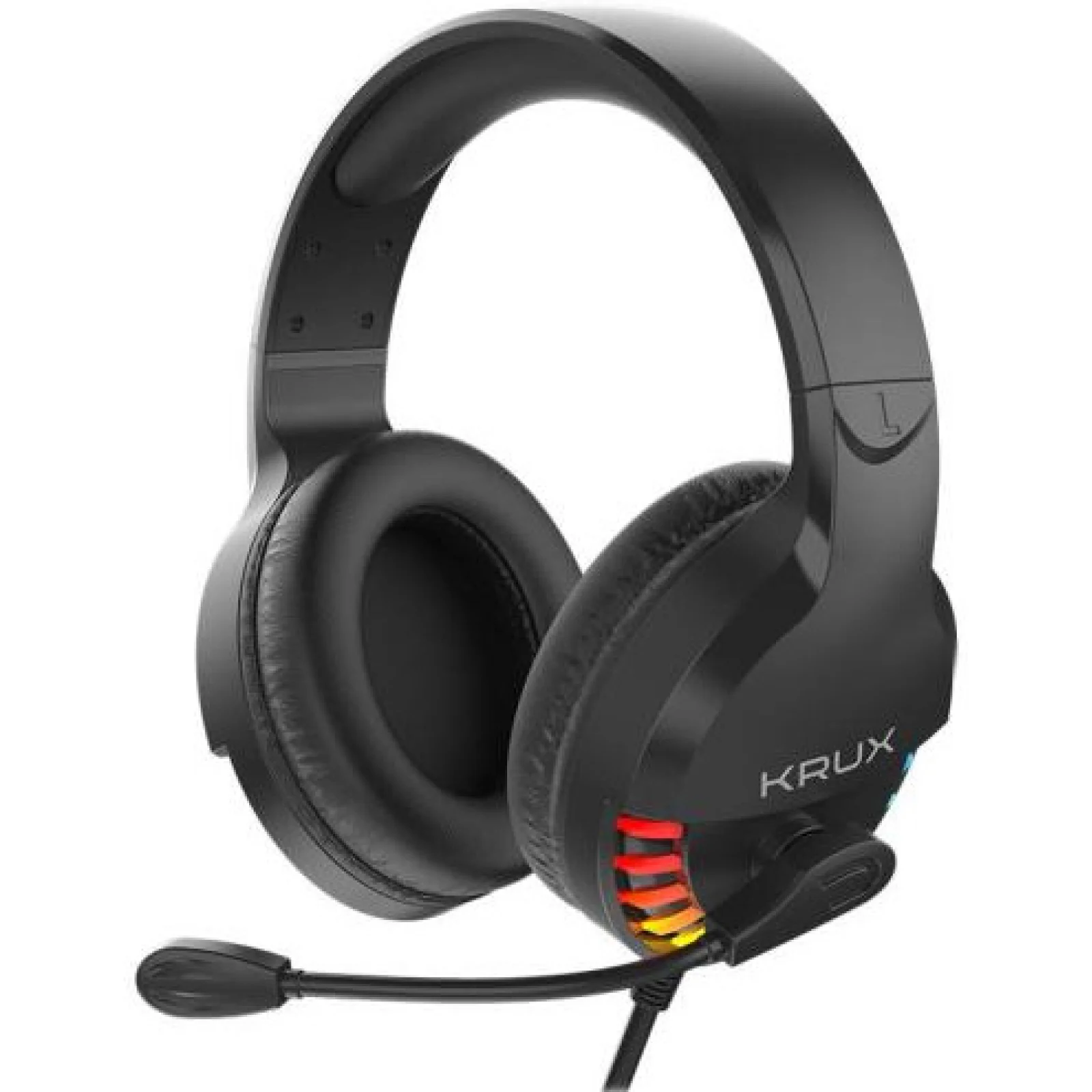 Наушники KRUX Fizz RGB Black (KRX0092)