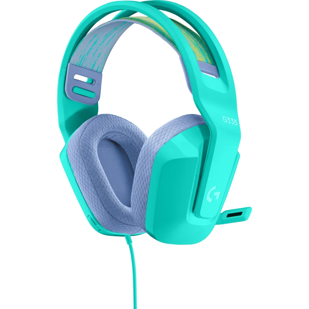 Навушники Logitech G335 Wired Gaming Mint (981-001024)