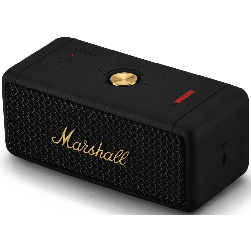 Акустична система Marshall Emberton II Black and Brass (1006234)